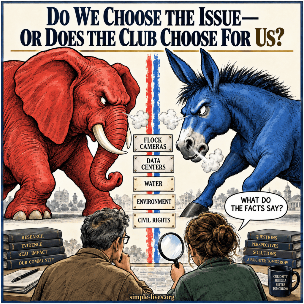 RED TEAM, BLUE TEAM: DO WE CHOOSE THE ISSUE – OR DOES THE CLUB CHOOSE FOR&nbsp;US?